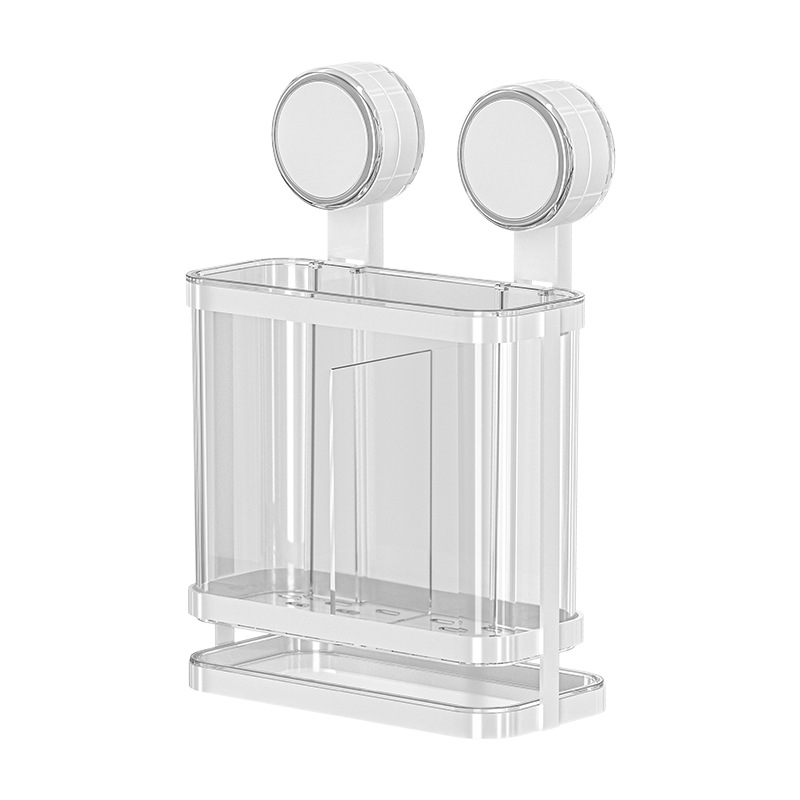 Ống đũa cốc hút treo tường không cần đục lỗ lồng đũa thoát nước bếp lồng đũa đựng đũa kiểu mới gia dụng hộp đựng đũa thìa