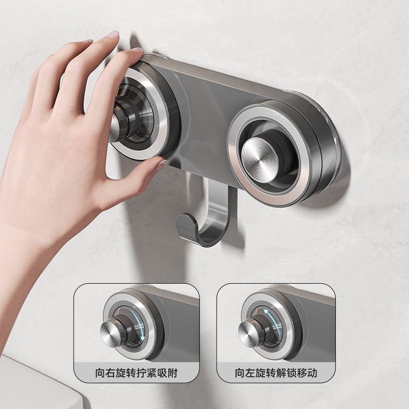 Khay hút, giá để máy sấy tóc, giá đỡ máy sấy tóc Dyson không đục lỗ trong phòng tắm và phòng tắm từ tính