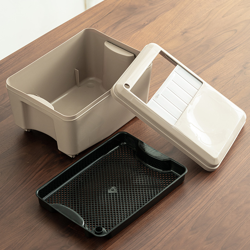 Thùng đựng bã trà kiểu Nhật Thùng đựng Trà Tách nước trà Cỡ Nhỏ gia dụng Thùng xả phụ kiện trà đạo Kung Fu