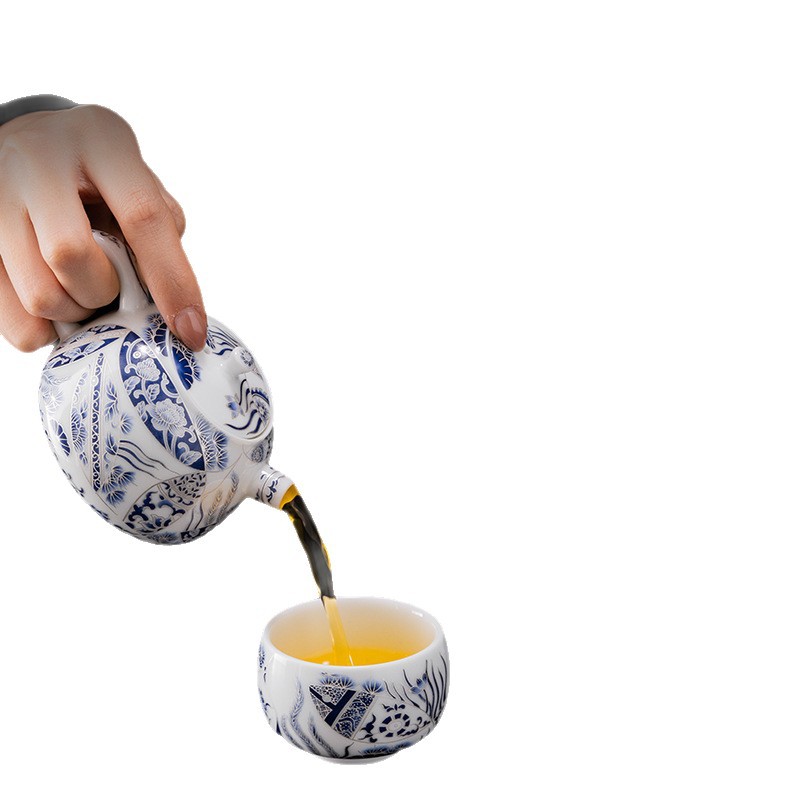 Bộ ấm trà bạc Filigree hộp quà tặng cho người lớn tuổi, lãnh đạo, khách hàng và bạn bè, quà sinh nhật tân gia, quà lưu niệm