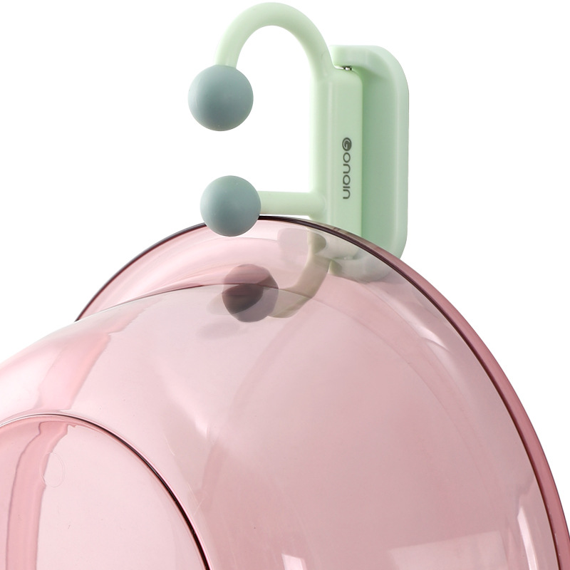 Móc treo chậu rửa phòng tắm giá để chậu rửa phòng tắm không đục lỗ Giá để chậu treo nhà vệ sinh gia dụng giá đựng chậu rửa dụng cụ thần thánh