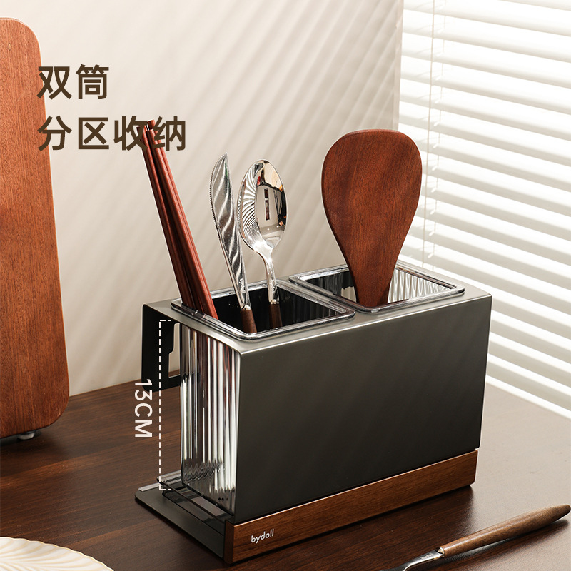 Ống đựng đũa cốc hút cốc cốc cốc cốc treo tường hộp đựng đựng đũa lồng đựng đồ đựng đũa cao cấp gia dụng