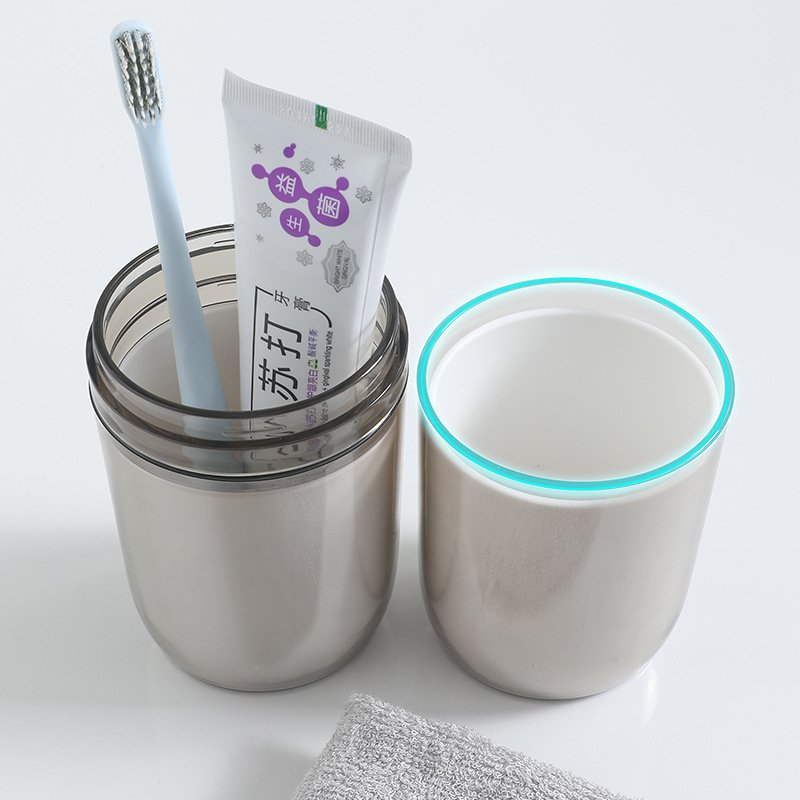 Cốc đánh răng du lịch cầm tay Hộp đựng dụng cụ đánh răng Bộ Cốc Nước súc miệng hộp đựng bàn chải đánh răng cầm tay Cốc đánh răng đa năng