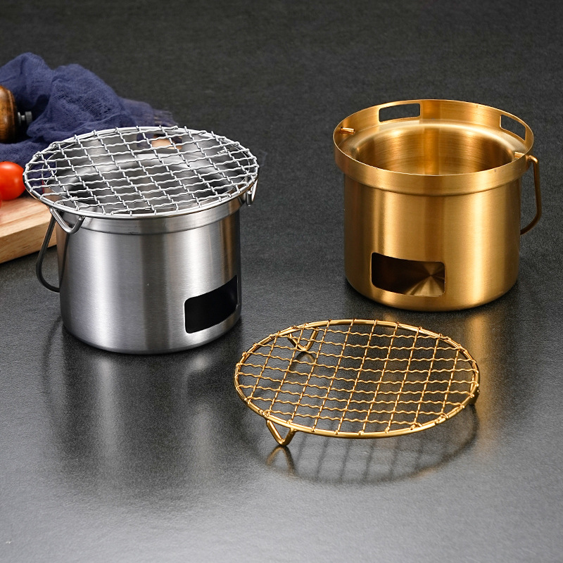 Bếp nướng mini 1 người kiểu Hàn bếp nướng ngoài trời bếp nướng trà đạo PBCP15