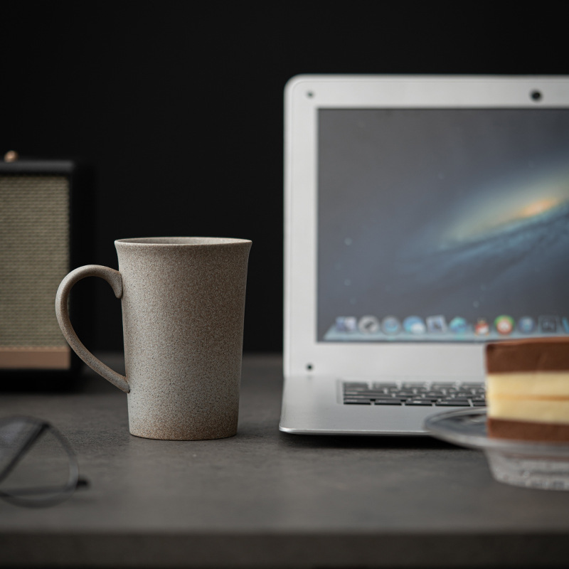 Cốc cà phê gốm thô cổ điển cốc cốc nước biến đổi gốm đơn giản kiểu Nhật Cốc Cốc Cốc trà văn phòng gia dụng