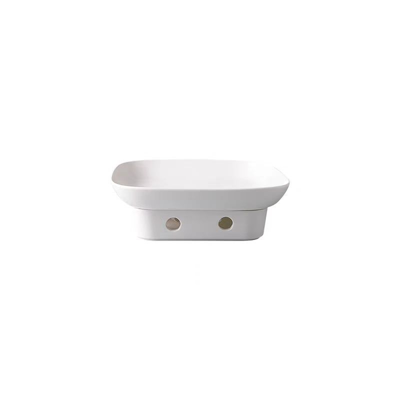 Nhà hàng Hồ Nam Đĩa bếp sáng Bộ đồ ăn Hình vuông Đĩa gốm sứ Nồi khô Nến Bếp gia nhiệt Đĩa rau cách nhiệt Màu trắng