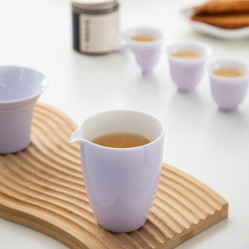 Mushan Gongdao Cốc gốm sứ gia dụng đơn giản giá trị cao Bộ trà Kung Fu dụng cụ pha trà cốc cốc công cộng bán buôn biển trà