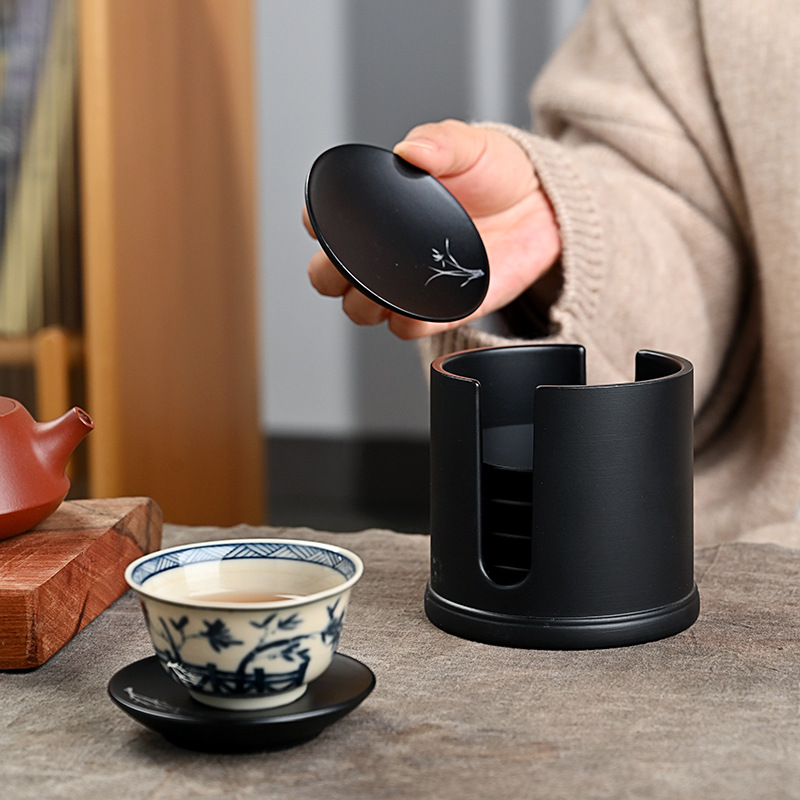 Tấm lót cốc trà Gongfu bằng gỗ Điện, Tấm Lót cốc bằng gỗ rắn, Tấm Lót trà, tấm lót cách nhiệt, bộ phụ kiện trà đạo nghệ thuật trà