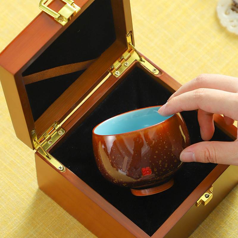 Dayuan Zhang Jinxi Jun Yunan Chén trà đỏ Cốc trà gốm sứ Cốc trà Cốc chủ nhân Cốc đơn Cốc uống trà đặc biệt