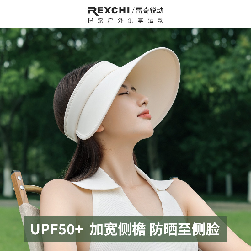 Mũ che nắng hở đầu Leqi Mũ Chống Nắng Mũ Chống Nắng Mũ chống tia cực tím toàn mặt cho nữ Mũ chống nắng đi xe đạp ngoài trời