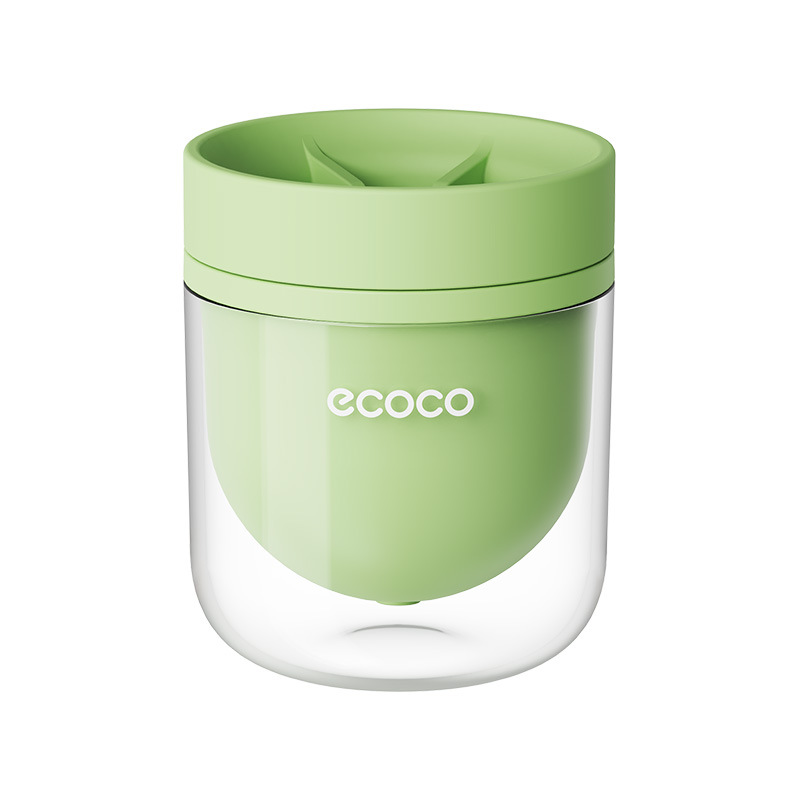 Ecoco whisky khuôn khúc côn cầu trên băng lớn lưới đá tròn gia dụng tạo tác đá lạnh cấp thực phẩm