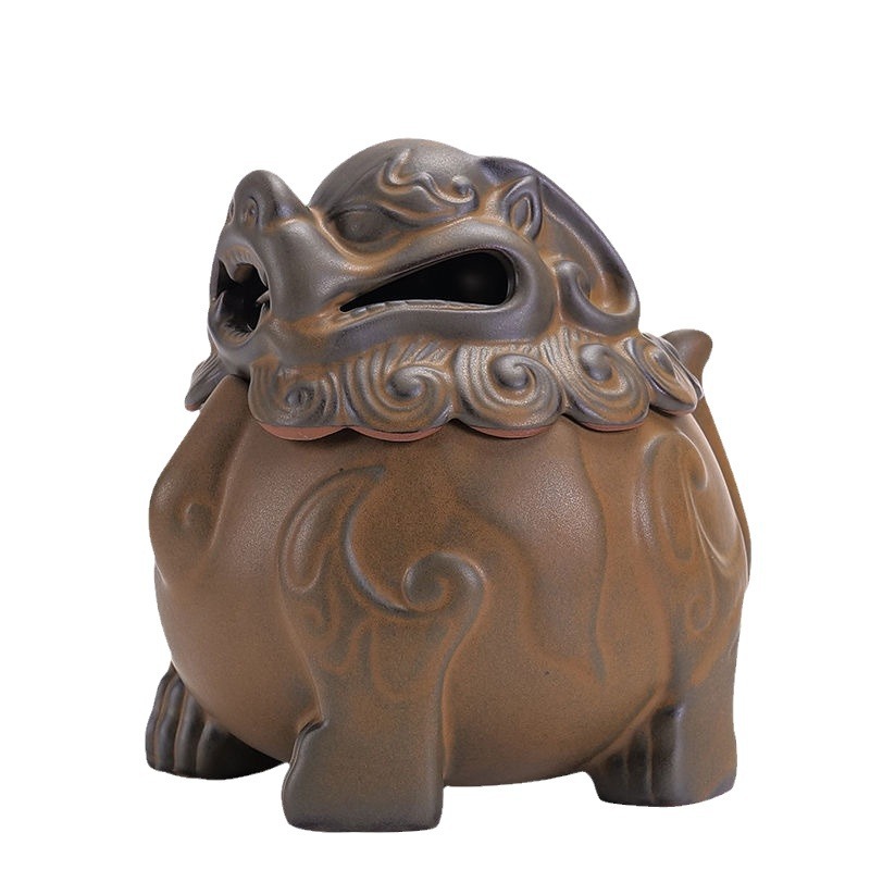 Lư hương đĩa cổ sáng tạo, lư đàn hương gia dụng trong nhà, lư hương trầm hương gốm sứ, đồ trang trí trà đạo