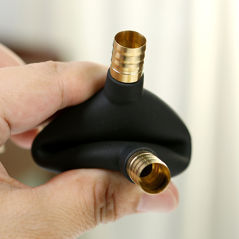 Khay trà đầu bằng đồng Silicone bóng thoát nước Ống Thoát Nước Bộ trà Kung Fu Bộ trà đạo bàn trà Bộ trà ống thoát nước có hút nước