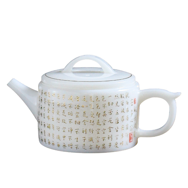 Ấm trà cao cấp loại đá ấm lò nung chay ấm pha trà Kung Fu cỡ nhỏ 150ml kiểu kinh tim ấm thủ công