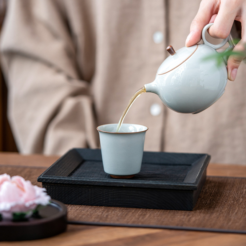 Đồ trang trí hoa mẫu đơn gốm sứ, quà tặng họp thường niên bằng hương thơm, ấm trà nữ, bộ trà, quà tặng doanh nghiệp