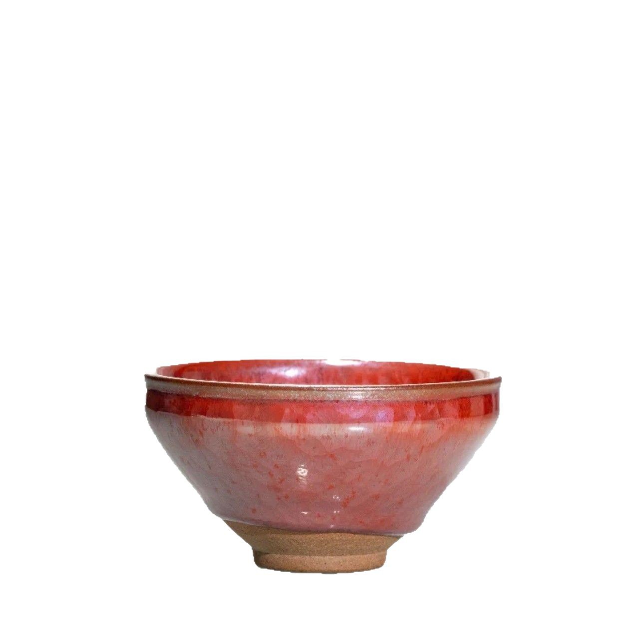 Liao Jiansheng Persimmon Red Xiangyun Jianyao Jianzhan Teacup Teacup Master Teacup quặng thô lò nung lốp sắt biến đổi bộ trà tinh khiết thủ công