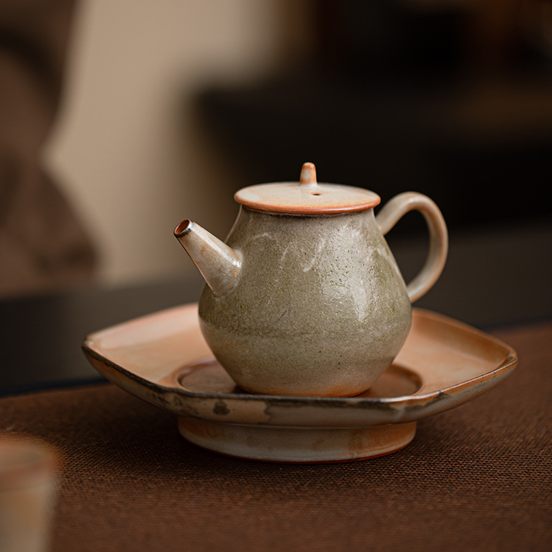 Ấm đun nước Shiino Shaojunyue ấm pha trà gốm sứ gia dụng thay đổi lò nung cổ điển ấm đun trà bộ trà Kung Fu ấm trà