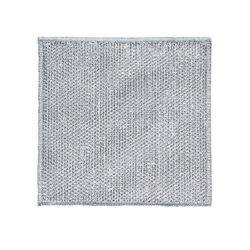 Dây thép khăn lau bát đĩa dây thép đặc biệt cho nhà bếp khăn lau bát đĩa không dính dầu lưới thép khăn lau bàn chải lụa bạc khăn lau vệ sinh nồi