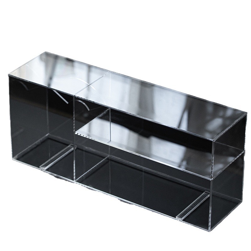 Giá để đồ Acrylic trong suốt để đồ Bộ trà Kung Fu ấm trà có nắp chén trà trưng bày Kệ Bogu để bàn