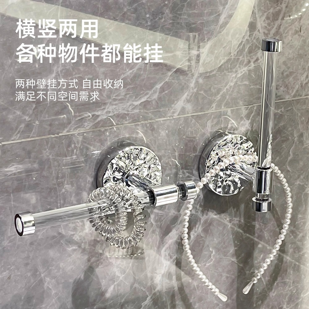 Giá để đồ băng đô Treo Tường Vòng buộc tóc không đục lỗ móc dây buộc tóc phụ kiện tóc kẹp tóc Giá để đồ trang sức kẹp tóc Giá để đồ trang sức đầu