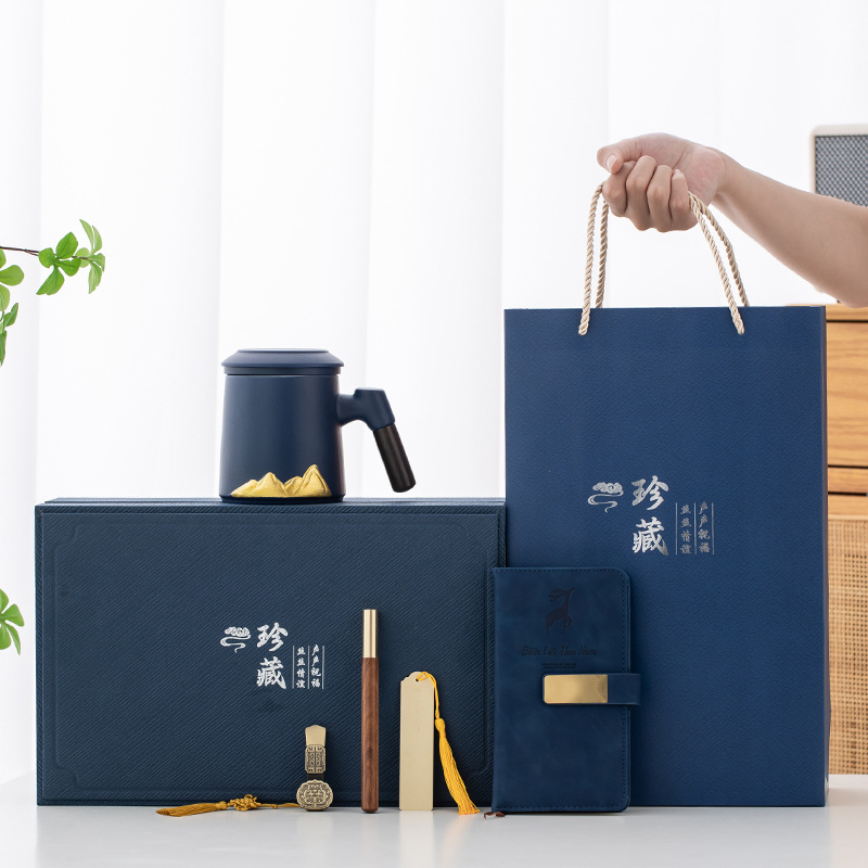 Cốc sứ cảm giác cao cấp, tách trà văn phòng, tách trà, cốc nước, cốc trà văn hóa và sáng tạo Tử Cấm Thành, quà lưu niệm