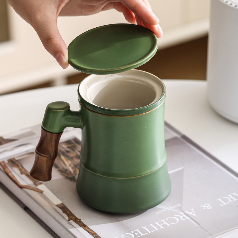 Ly sứ văn phòng, cốc lọc, cốc uống trà cá nhân, tách nước, quà tặng hộp quà lưu niệm, in logo