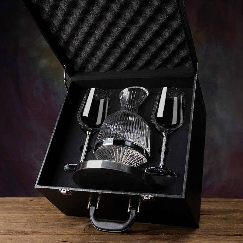 Bộ dụng cụ uống rượu pha lê Tumbler