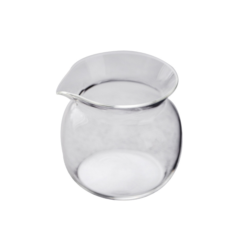 Bán buôn cốc thủy tinh borosilicate chịu nhiệt, trà trong suốt, đồ uống trà Haifen, cốc công cộng, Bộ trà Kung Fu