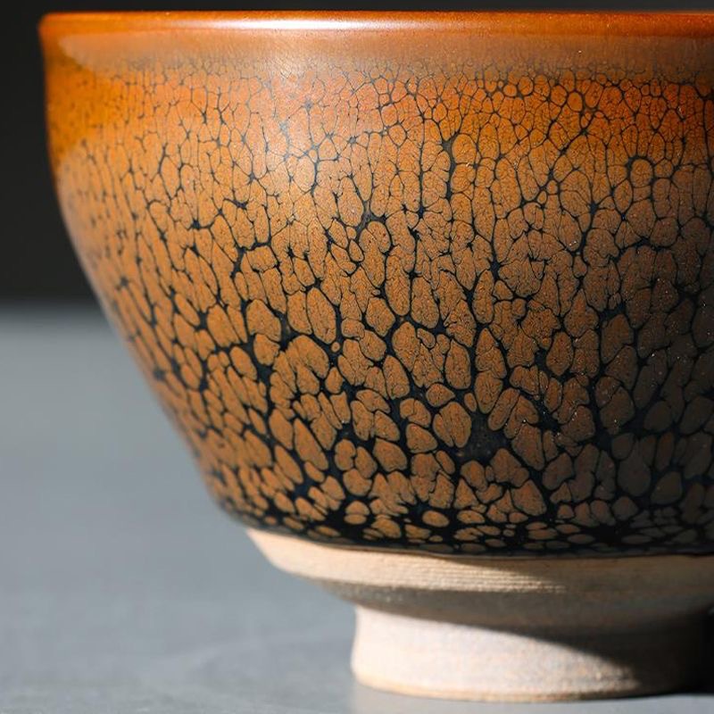 Jianyang Jianzhan Yellow Partridge Shukou Cup Jianyao Teacup Handmade vừa Master Cup Kung Fu Teacup Teacup Teacup