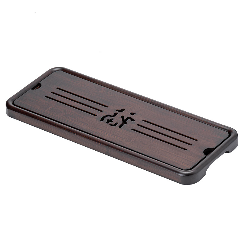 Bàn trà bàn pha khô kiểu mới kiểu Trung Quốc nhỏ gia dụng bằng tre sang trọng nhẹ kiểu Nhật Khay trà nhỏ đựng nước tích nước mini văn phòng