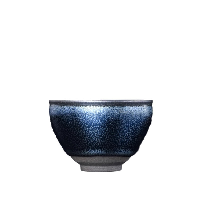 Tác phẩm thủ công của Weng Shujie Blue Qilin Jianyang Jianzhan Chén trà Nguyên quặng Thiên mục cốc của chủ nhân