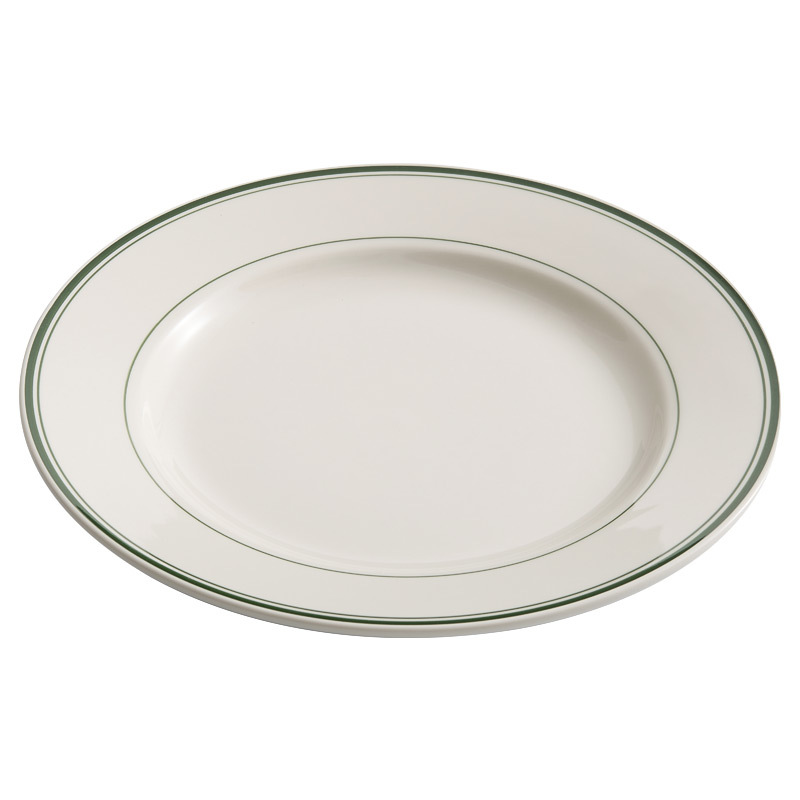 Mỹ Dezhou chịu nhiệt độ cao đĩa gốm nhà hàng phương Tây lò nướng đặc biệt đĩa bít tết tomahawk bít tết khô hấp rau cá đĩa