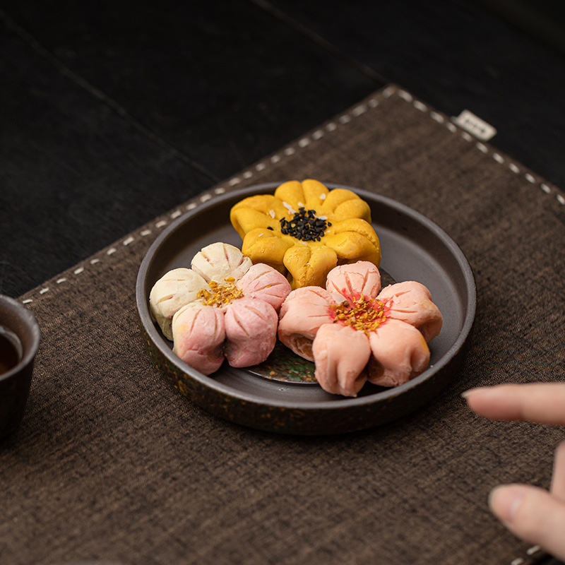 Xianzong Green Circle Full Pot ChengLaoyan bùn biến đổi khay đựng trà khay đựng đồ ăn nhẹ khay đựng nước khay đựng bình đựng nước khay đựng bàn ủ khô