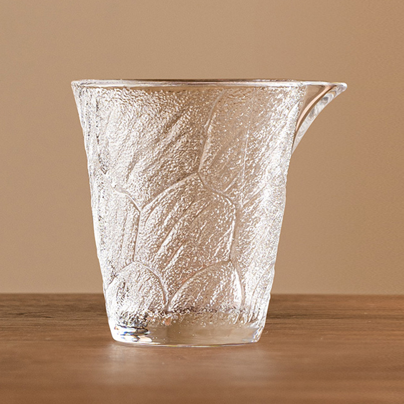 Pha lê Yunwu Trà Biển Đường Cốc Thủy Tinh Cao Cấp Phụ Kiện Bộ Trà Kung Fu Dụng cụ Chia Trà Gia Đình Cốc Công cộng