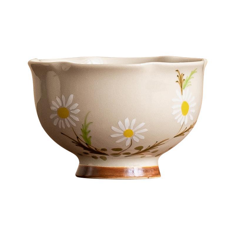 Vẽ tay Juyun Master Cup Tách trà cá nhân Bộ trà Kung Fu Tách trà đơn Chén trà gốm sứ Hộp quà