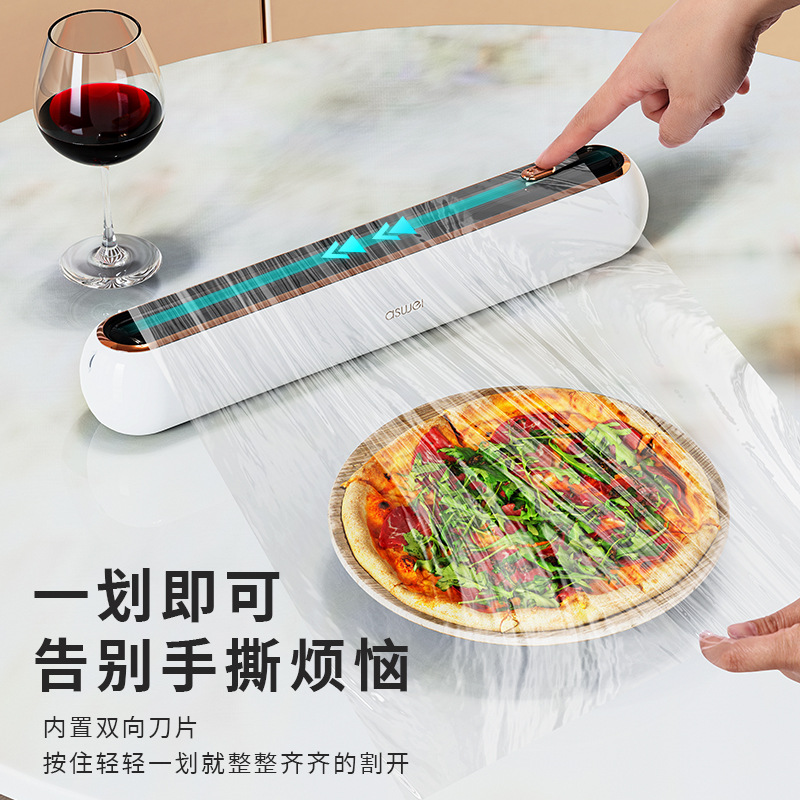 Máy cắt màng bọc thực phẩm dùng một lần trong nhà bếp bọc màng bọc thực phẩm Hộp cắt đặc biệt cho thực phẩm