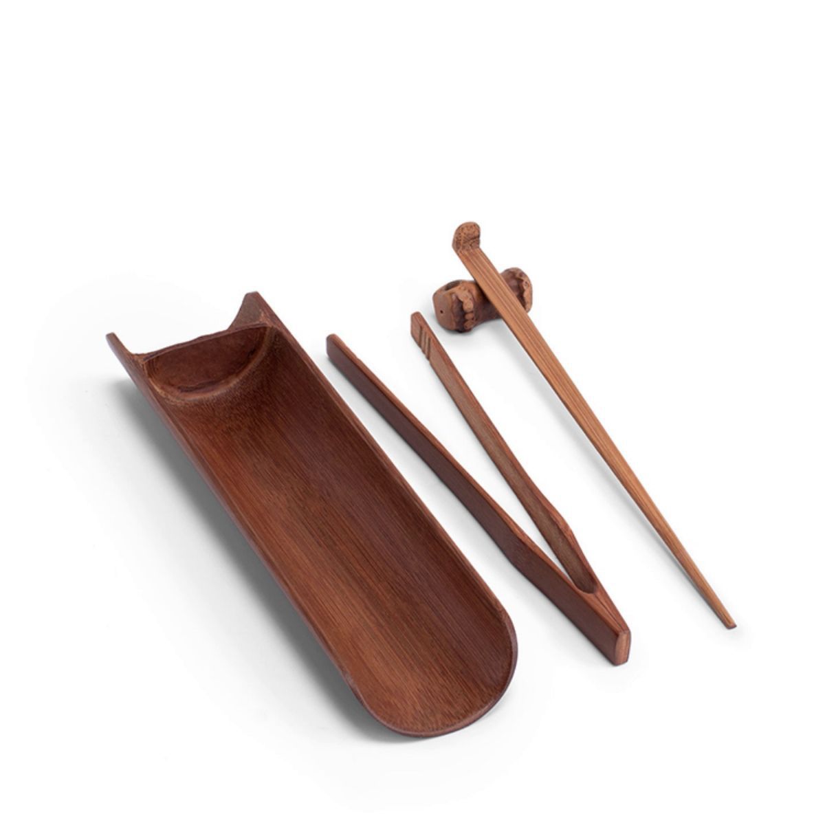 Bán buôn trà đơn giản kết hợp bộ trà Kungfu kẹp Trà thìa cà phê thưởng thức trà tỉnh trà Bộ trà phụ kiện trà sen