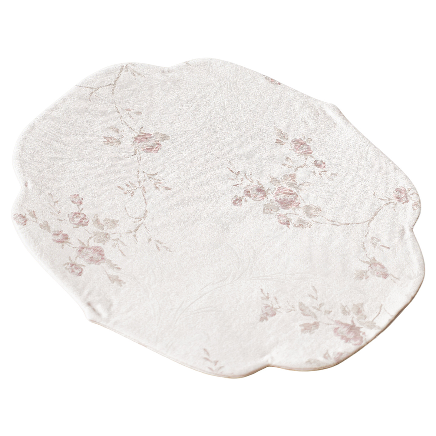 Xiangyunsha Mancao trà bột thảm mới phong cách Trung Quốc phong cách dân tộc trà hoa huệ thảm khăn trà để bàn trà thảm bong bóng khô thảm phụ kiện trà