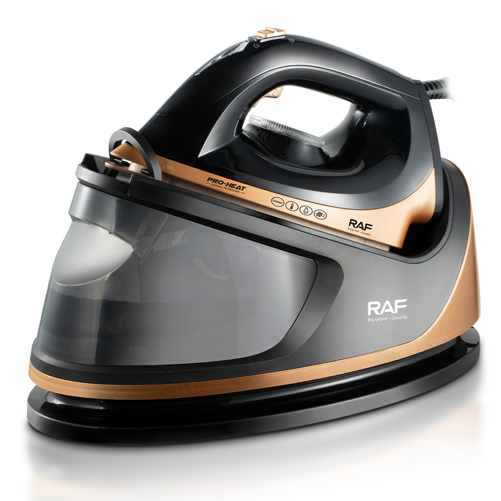 RAF tiêu chuẩn Châu Âu Bàn ủi điện hơi nước áp suất xuyên biên giới Loại chai Máy ủi quần áo gia dụng Máy ủi công suất cao 1352