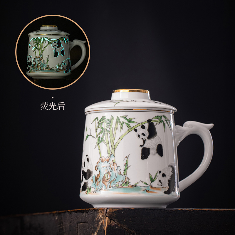 Thành Đô Panda Element Tử Cấm Thành Quà tặng văn hóa và sáng tạo Quà tặng thiết thực Quà lưu niệm cho người nước ngoài Quà tặng doanh nghiệp cho nhân viên