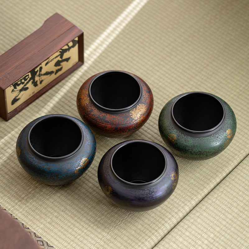 Bán buôn ấm sắt thủ công mang ấm đất sét tím cỡ lớn cổ điển, bàn trà trữ nước, rửa trà Jianshui, bàn pha khô, bộ trà