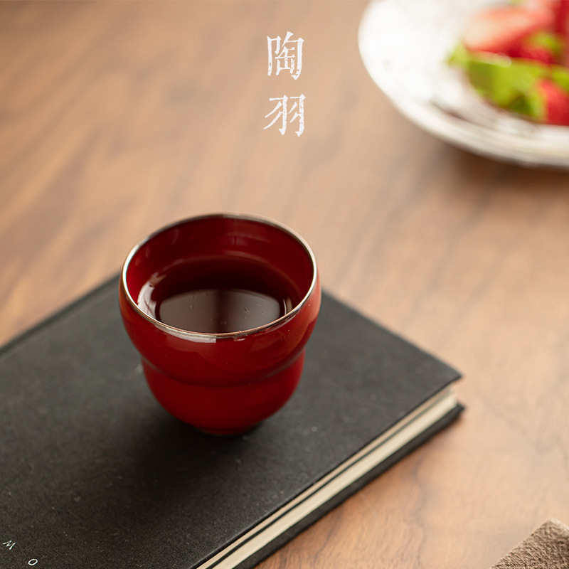 Zhuang Chuiren quặng thô bào thai sắt Tử Cấm Thành bầu đỏ gốm sứ chủ nhân cốc cốc khách sản phẩm đặc biệt cá nhân cốc trà bộ trà Kung Fu