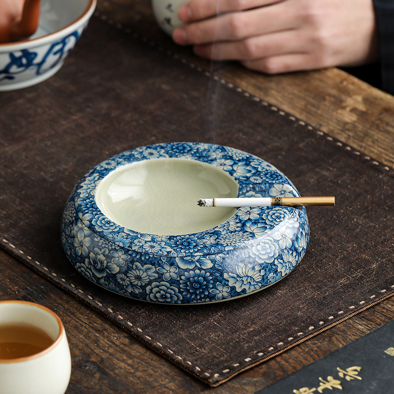 Gạt đựng tro xì gà bằng đất sét cũ, bàn pha khô, bàn pha trà, bàn trà, rửa và nuôi, khay đựng trà, phụ kiện bộ trà Kung Fu