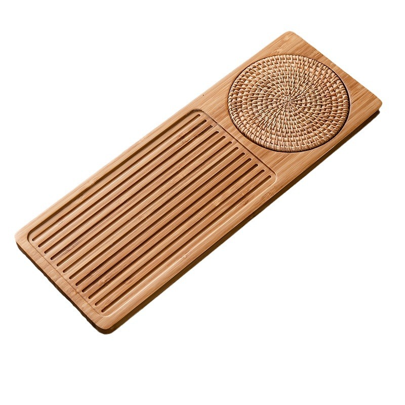 Khay tre bán buôn hình chữ nhật kiểu Nhật, khay trà tre, khay đựng trái cây bánh mì, khay khách sạn, khay nhà văn phòng