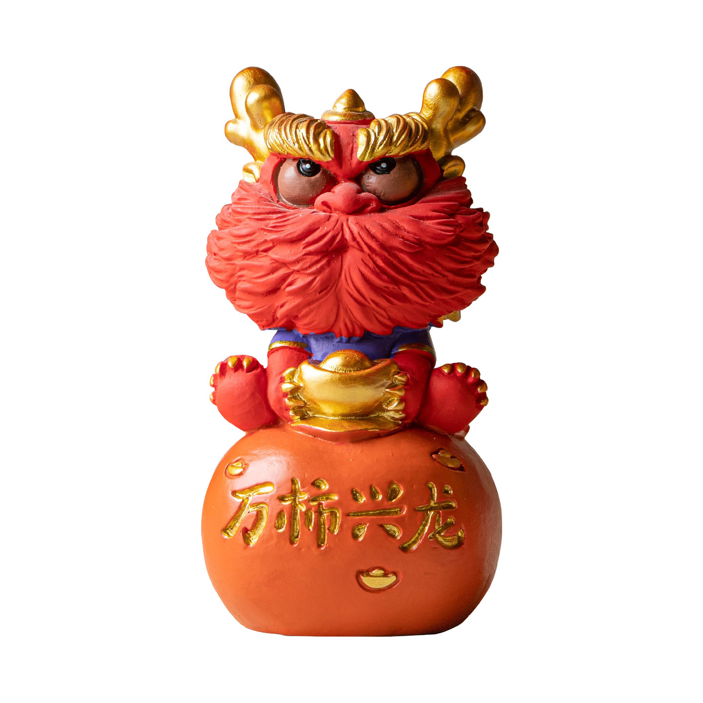 Sáng tạo đá sa thạch xanh dễ thương linh vật rồng dễ thương chữa bệnh tại nhà máy tính để bàn Wan Shixinglong trà thú cưng đồ trang trí trang trí