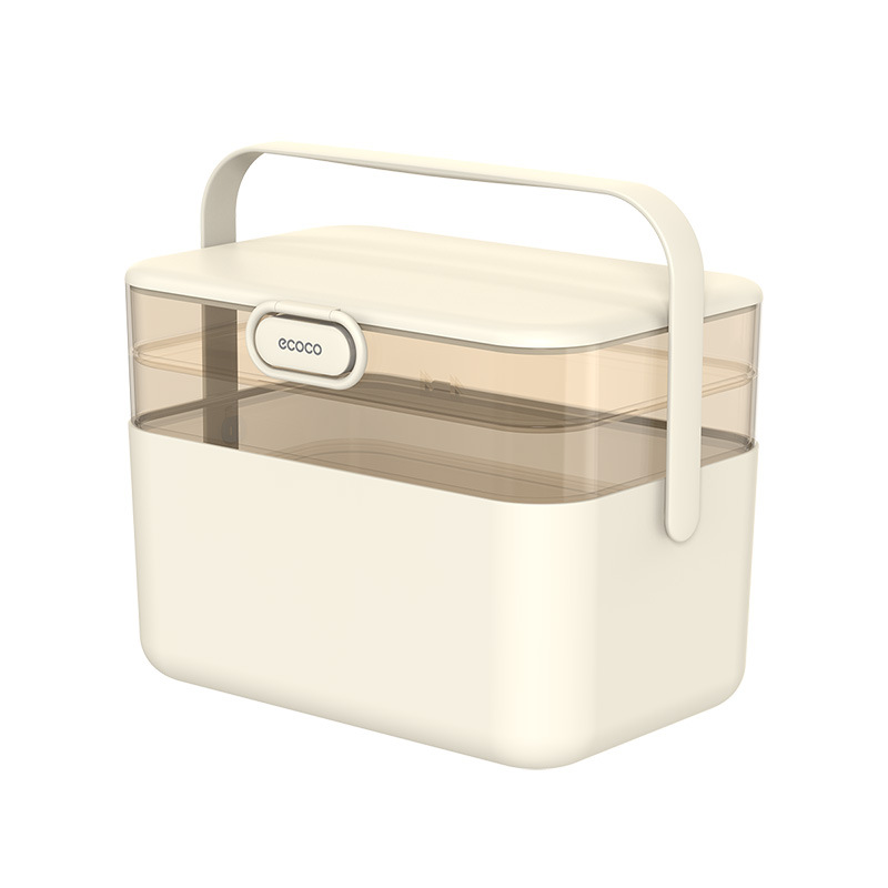 Hộp đựng thuốc gia dụng cỡ lớn, hộp đựng thuốc gia đình dung tích lớn, hộp đựng thuốc phân loại nhiều lớp, hộp đựng thuốc cực lớn