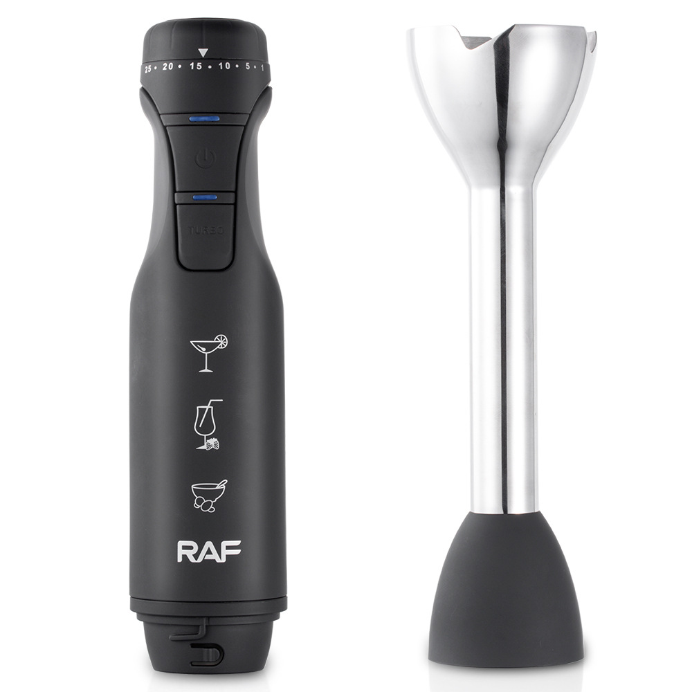 RAF Máy xay thực phẩm gia dụng cầm tay Xuyên biên giới tiêu chuẩn Châu Âu Máy xay thanh nấu ăn bằng thép không gỉ cầm tay điện 780