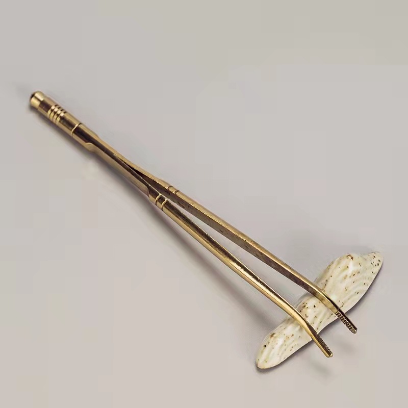 Giá đựng bút gốm hình núi Dandantang Zen, đồ trang trí thú cưng trà cỡ nhỏ, phụ kiện Bộ trà, Giá đựng đũa bằng gốm thô