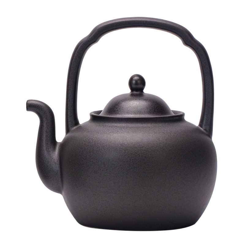 Ấm pha trà bằng gốm sứ thủ công ấm pha trà bếp than đun nước ấm đun nước