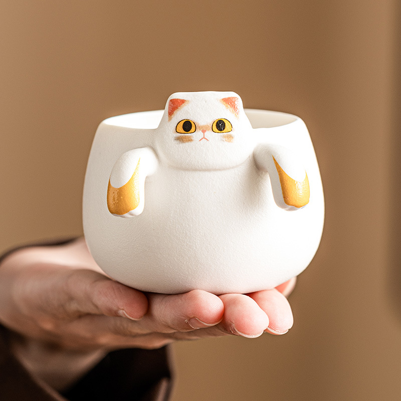 Nhà máy Phapapao Bộ lọc trà Bộ lọc trà gốm sứ Bộ trà dễ thương sáng tạo Bộ lọc trà Bộ phụ kiện trà đạo